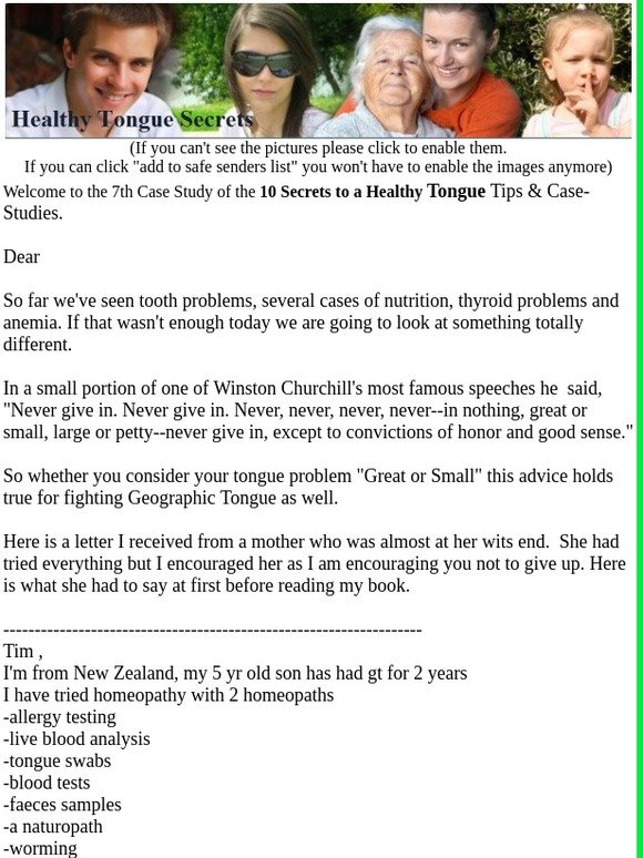 Healthy Tongue Secret #7 - What to Never Do