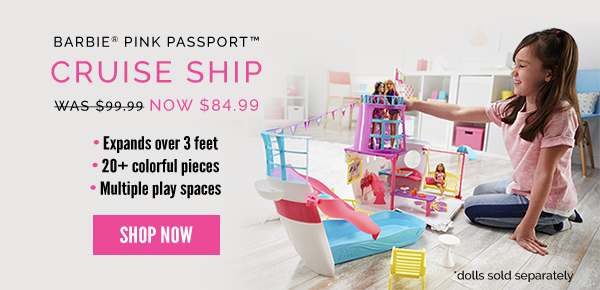 barbie passport cruise ship