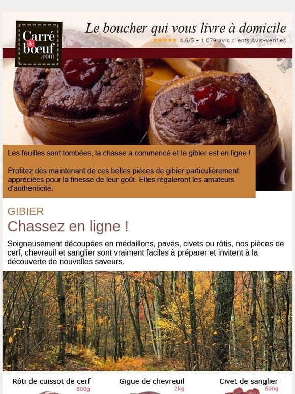 Carre De Boeuf La Chasse Aux Saveurs Milled