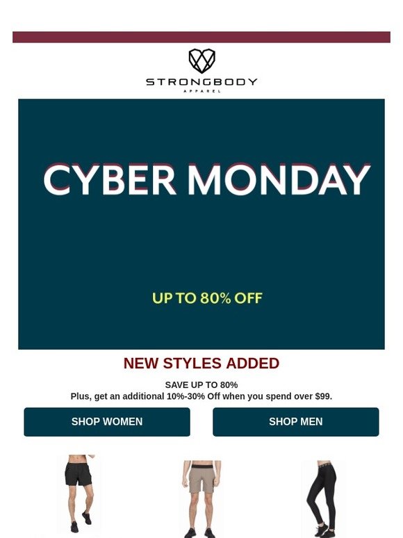 CYBER MONDAY! Last Chance to save 80% OFF!