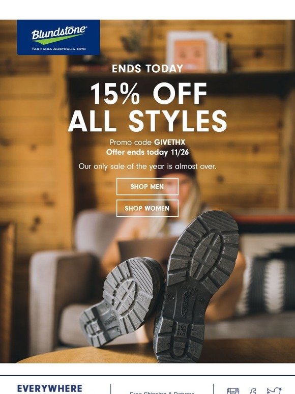 blundstones coupon