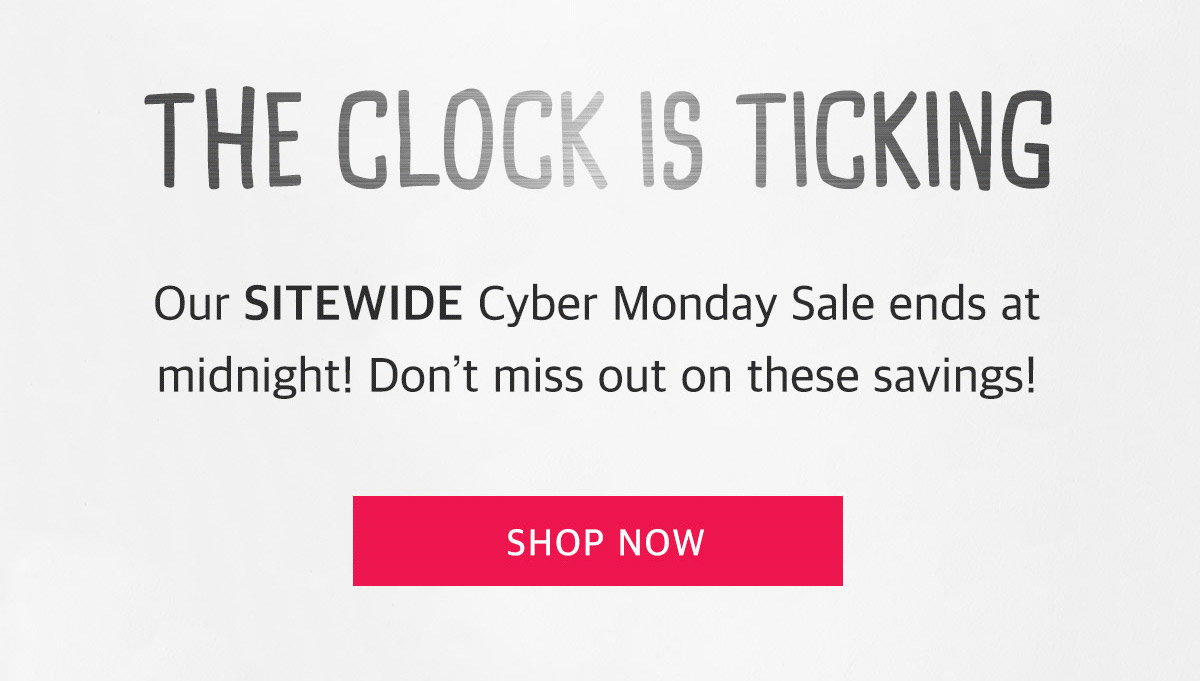 Don't miss our sale