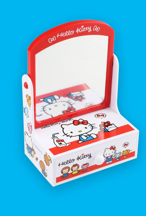 Hello Kitty Mini Dresser: Classic Red