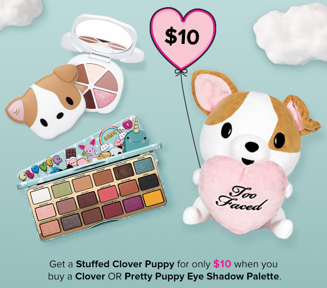 too faced clover plush