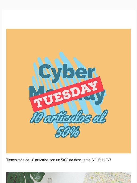 Cyber Tuesday sacado de la manga por problemillas en la web