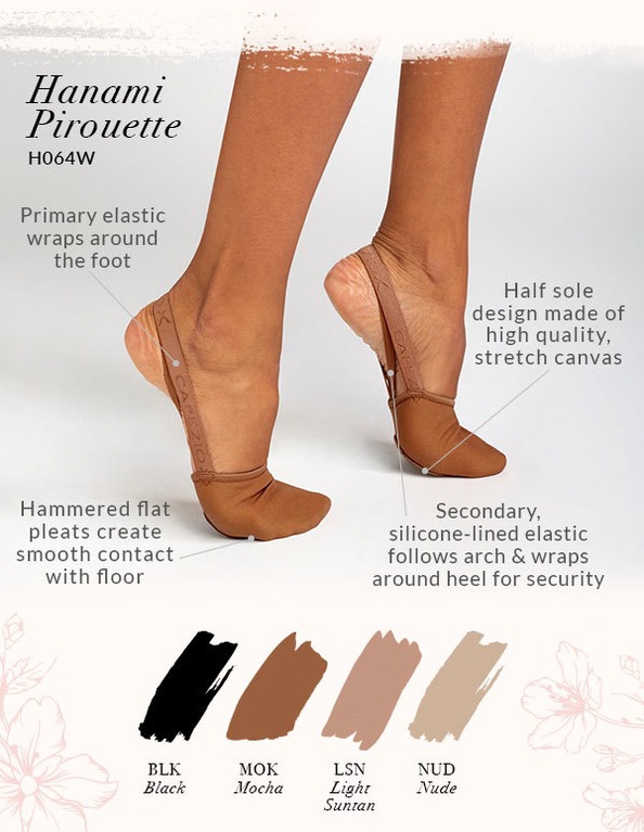 capezio hanami pirouette