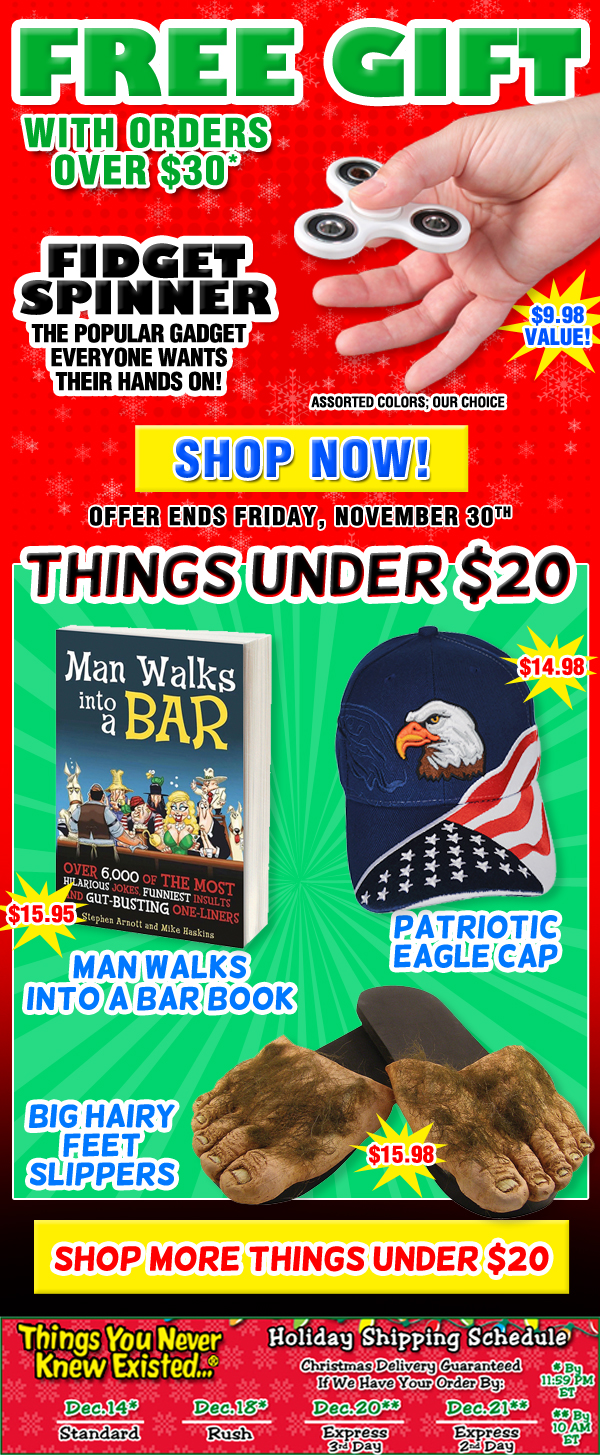 Things You Never Knew All Things Under 20 + A FREE GIFT! See Inside