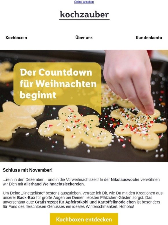Endlich geht´s los: Rezepte fürs Backblech und den Kochtopf