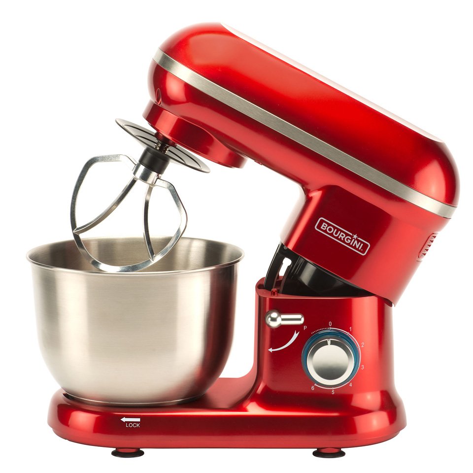 Bourgini keukenmachine Classic Kitchen Chef - rood