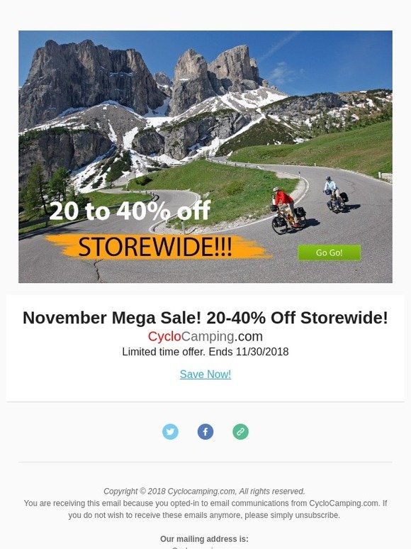 💥 November Mega Sale 20-40% OFF ENDS TOMORROW! 💥