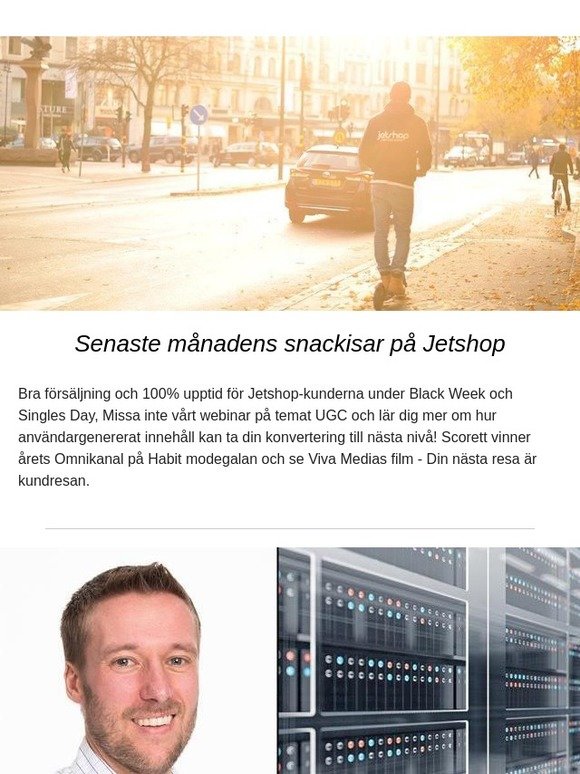 Passion för e-handel? Missa inte månadens update