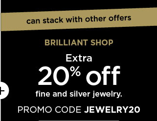 take an extra 20% off fine and silver jewelry using promo code JEWELRY20. shop now. take an extra 20% off fine and silver jewelry using promo code JEWELRY20. shop now.