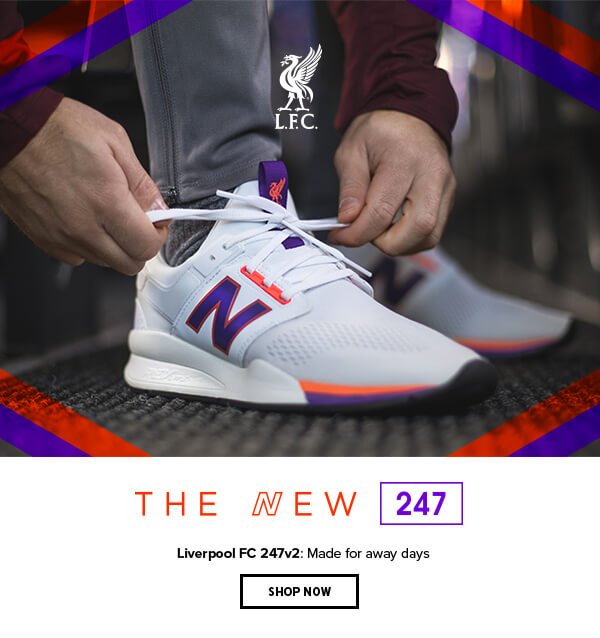 new balance UK: Limited Release: Liverpool FC Made for Away Days