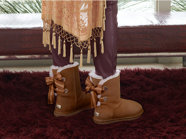 ugg boots with interchangeable bows