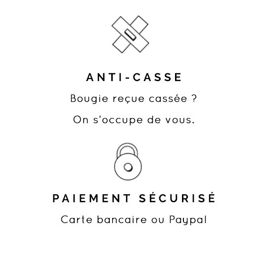 bougie bijou my jolie candle garantie anti casse