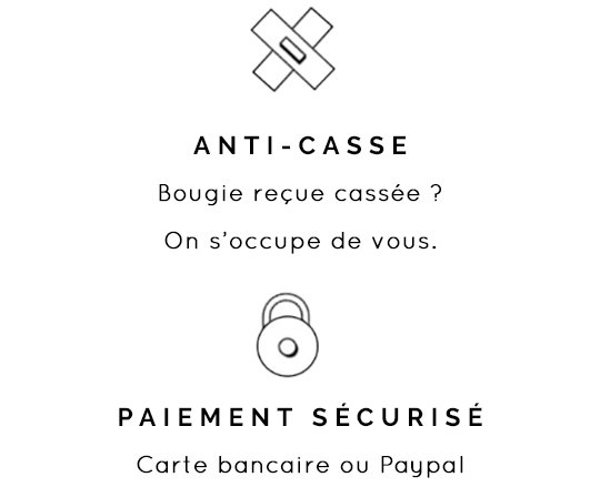 bougie bijou my jolie candle garantie anti casse
