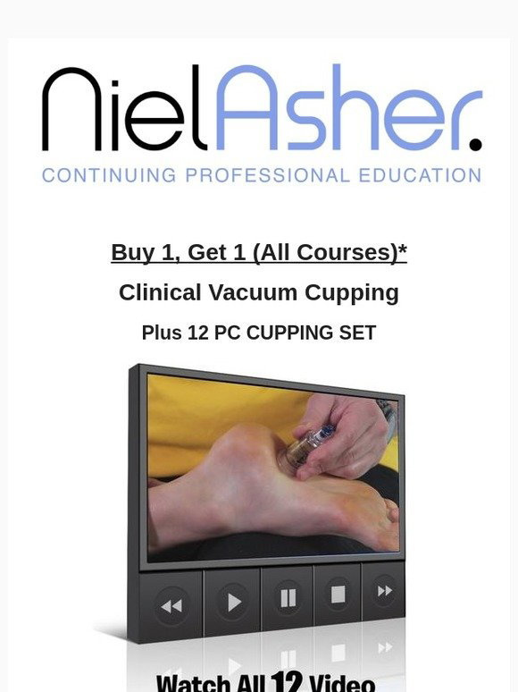 Shop Cupping Tools and Accessories at Niel Asher Education