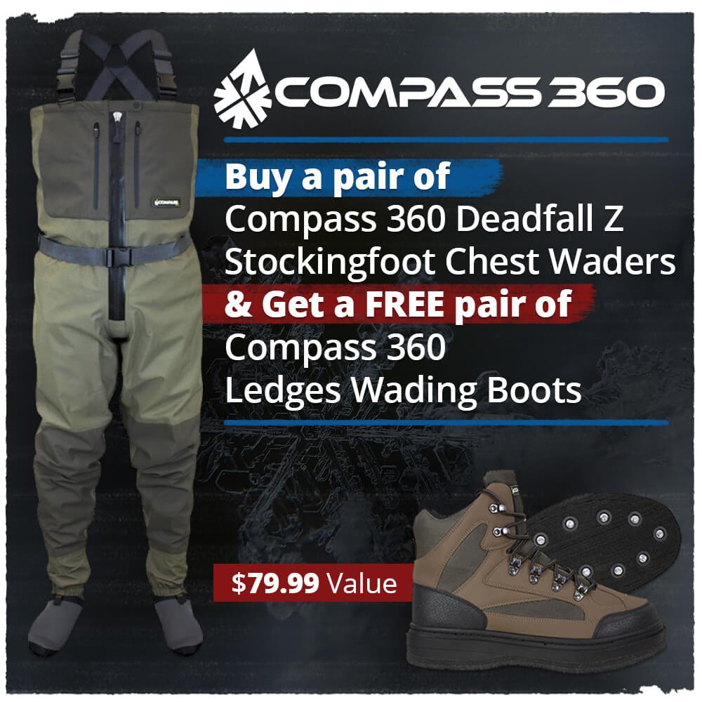 Compass 360 Wader Boots in Fishing Clothing 