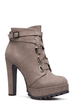 daylene stiletto hiker bootie