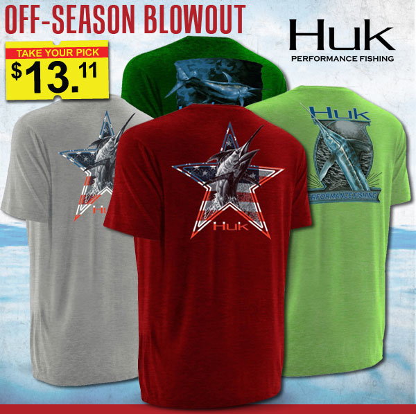 Huk: Performance Fish shirts 