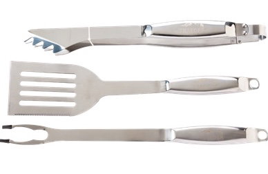 3-Piece Grilling Tool Set