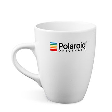 Polaroid Mug - White with Logo