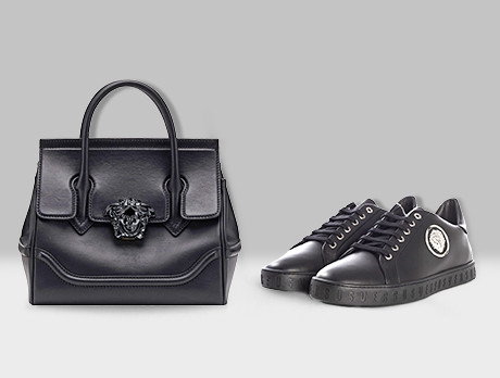 Versace: Footwear & Bags