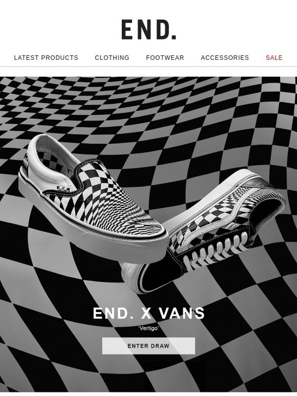 dizzy checkerboard vans