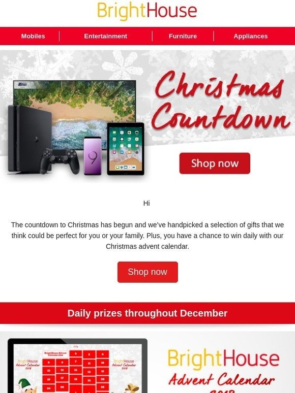 Countdown to Christmas | Daily prizes ð