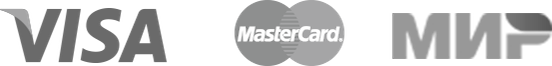 VISA | MasterCard | МИР