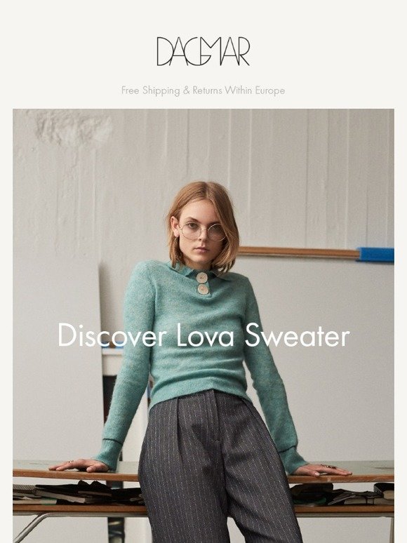 House of Dagmar Discover Lova Sweater Milled