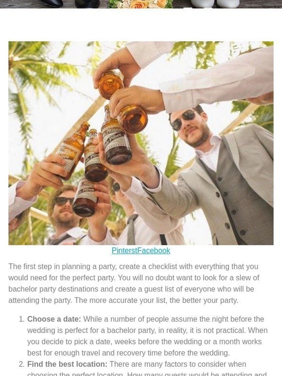 Posts from 11 Tips On How To Plan A Bachelor Party In 2018 for 12/04/2018