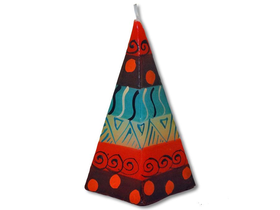 Pyramidenkerze Makini 5cm x 12cm