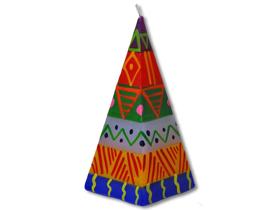 Shahida Pyramidenkerze 5cmx12cm