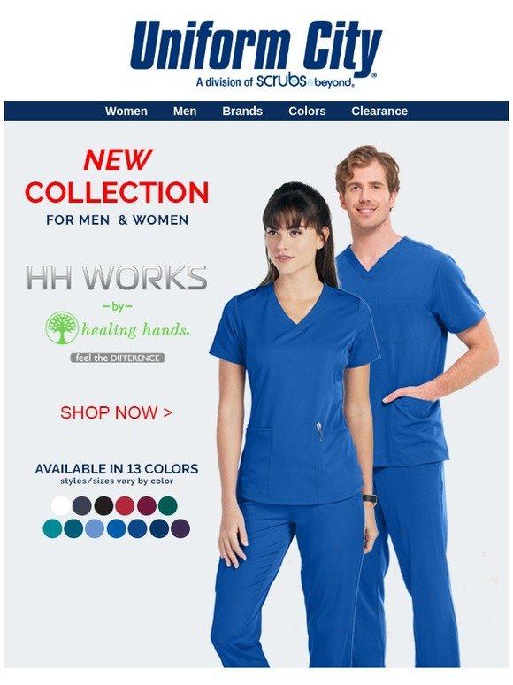 Uniform City The New HH Works by Healing Hands Collection Just Landed