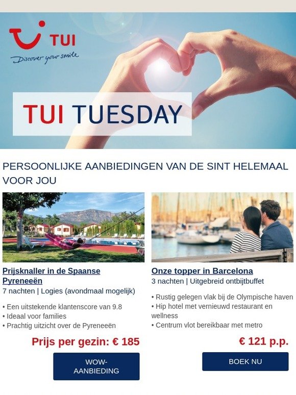 Wil jij ook naar het land van de Sint v.a. € 87?