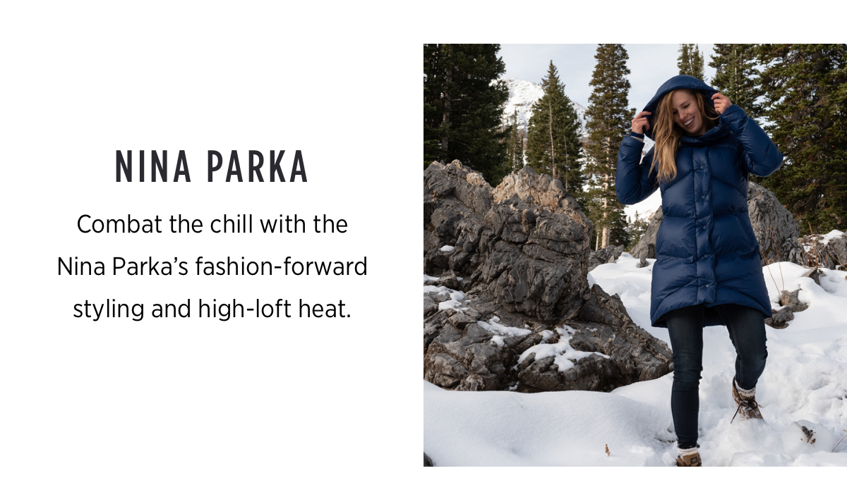nina down parka