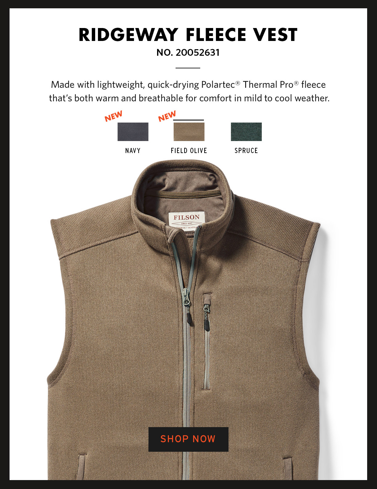 Filson hot sale ridgeway vest