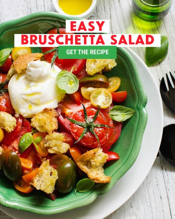 Easy Bruschetta Salad