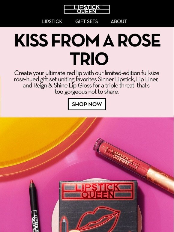 lipstick queen gift set