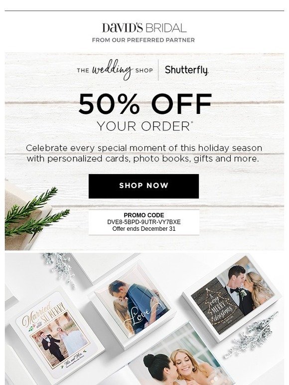 Last Chance, Enjoy 50% off on holiday shopping