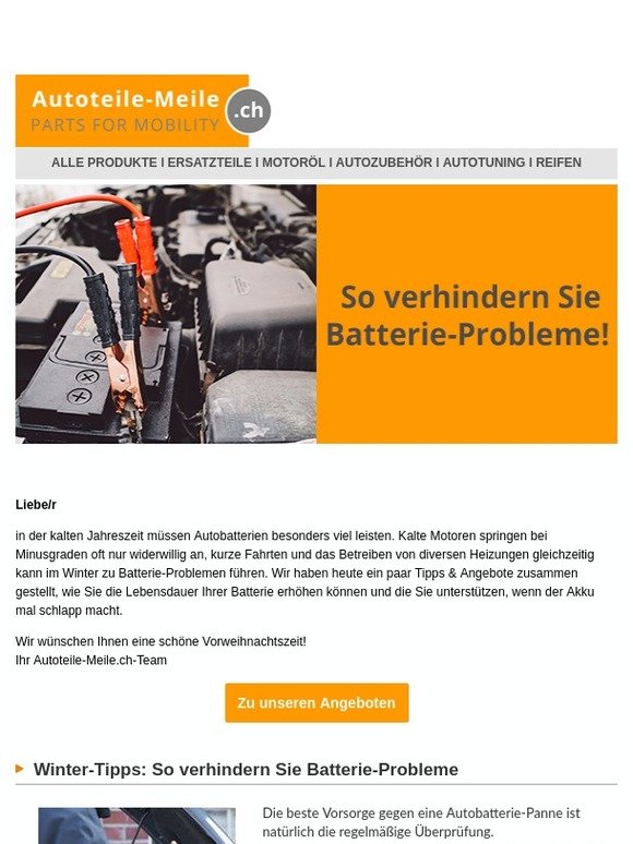 So verhindern Sie Batterie-Probleme