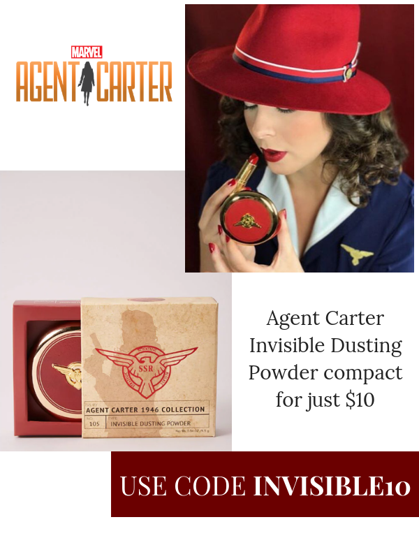 Besame Agent Carter 1946 Invisible Dusting Powder hotsell