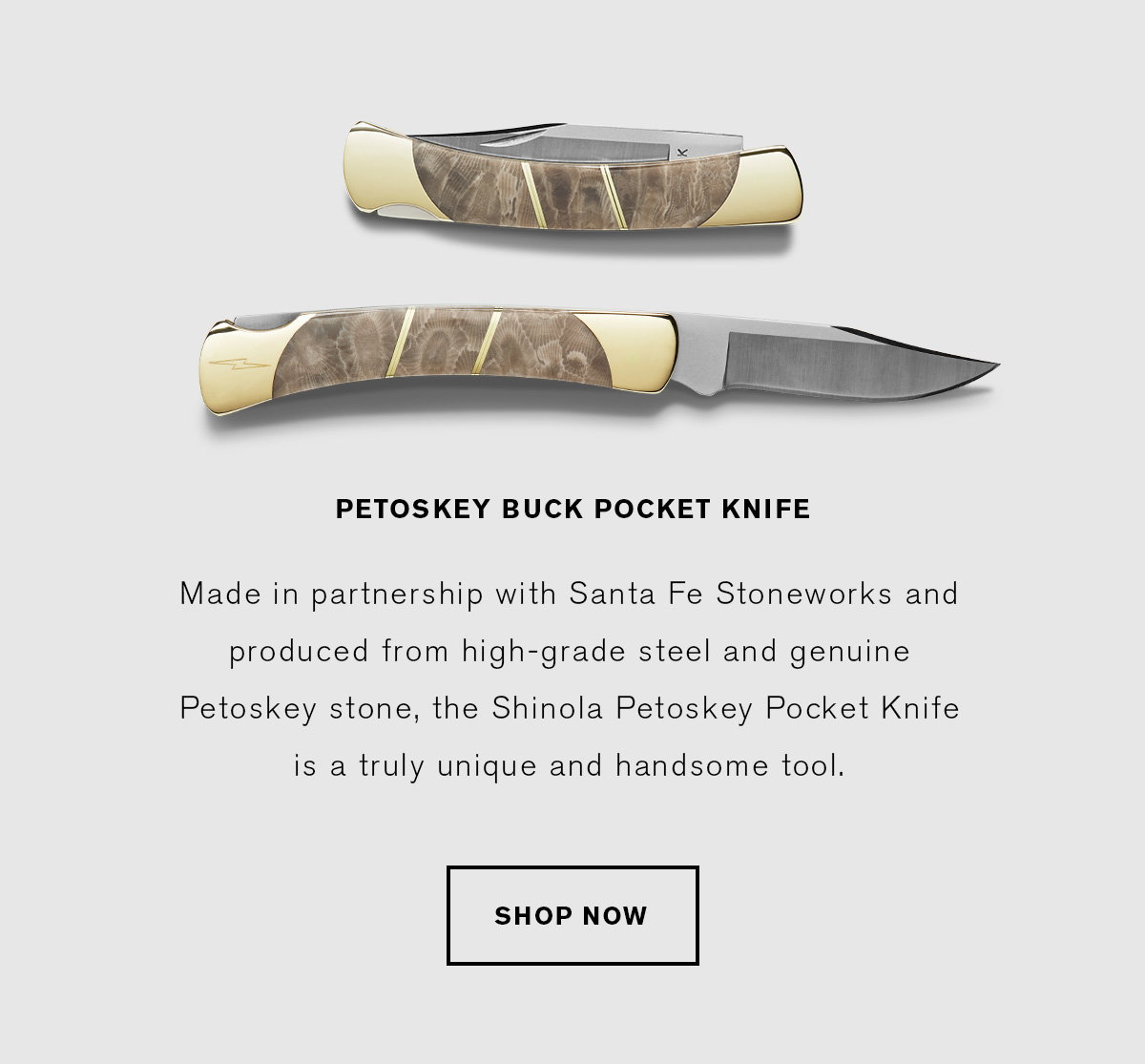 Shop The Petoskey Buck Pocket Knife
