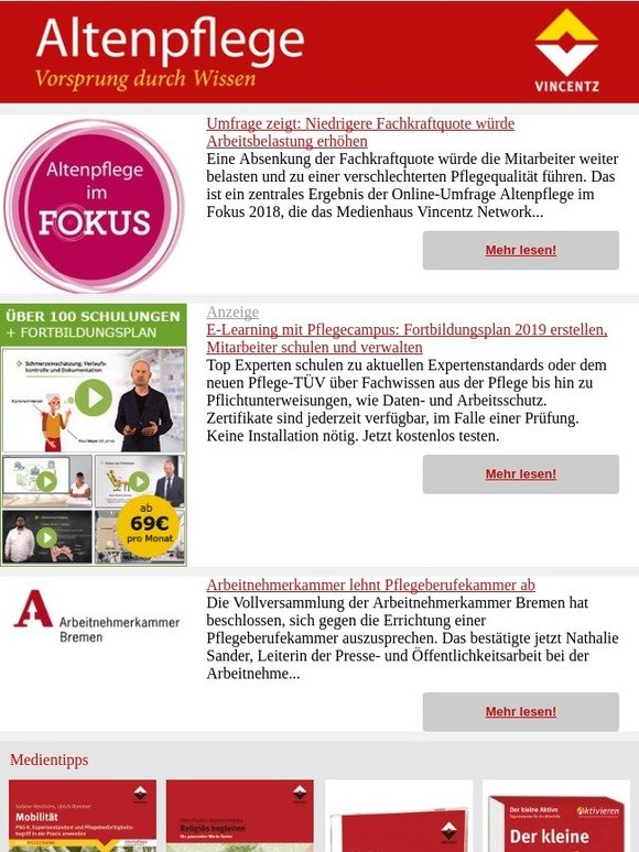 Thema der Woche: Umfrage unterstreicht Bedeutung der Fachkraftquote
