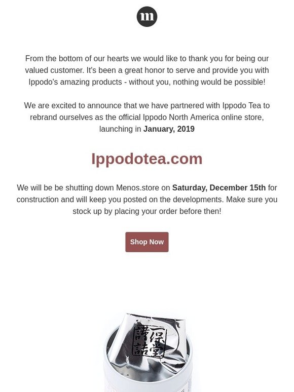 Menos.store rebrands to Ippodotea.com!