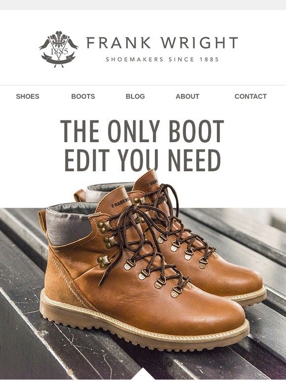 Frank wright military 2024 lace up boots