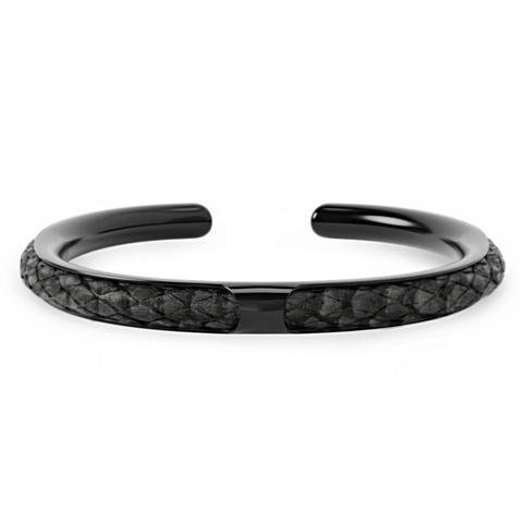 Apollo | All Black Python Bracelet