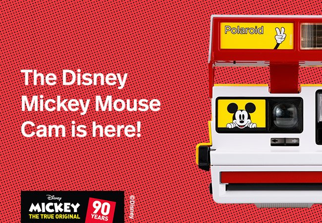 The Disney Mickey Mouse Cam is here!