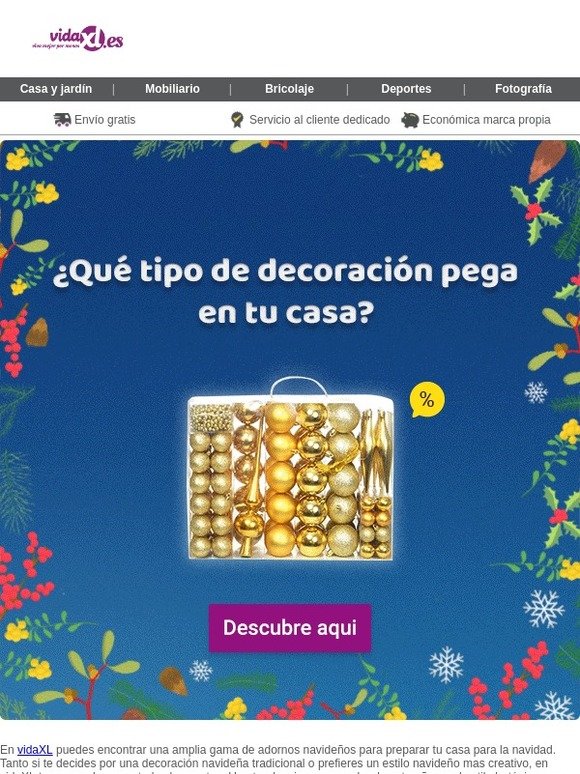 ¡Lleva el espíritu navideño a tu hogar! 🎄 🎅